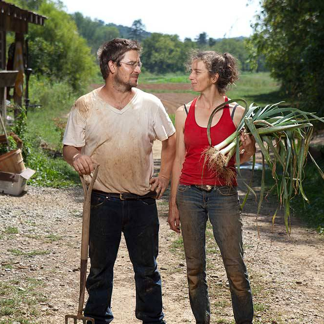 Aaron and Anne working portrait